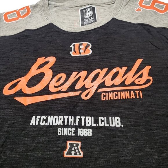 Cincinnati Bengals Short‎ Sleeve T-shirt Size Large #68 - Picture 8 of 16